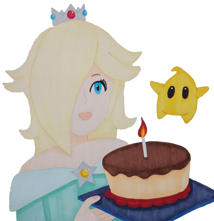 Rosalina '25 B-Day Cake (@NickyCelestial)